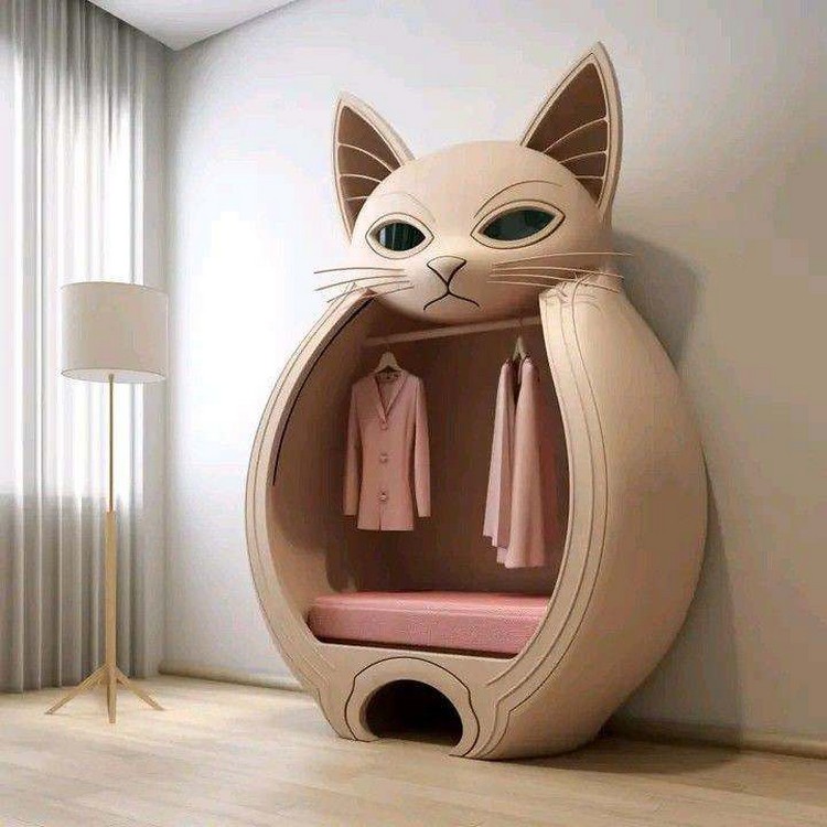 Amazing Furniture Designs for Crazy Feline Lovers (8)