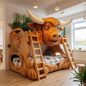 Cow Shaped Bunk Bed