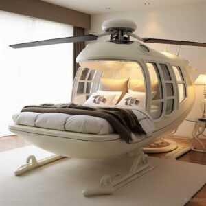 Modern Helicopter Bed Idea (5)