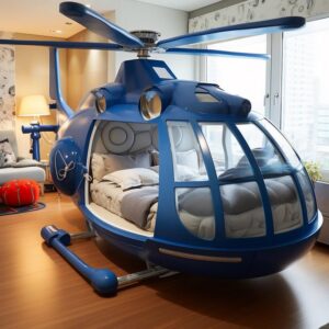 Modern Helicopter Bed Idea (7)