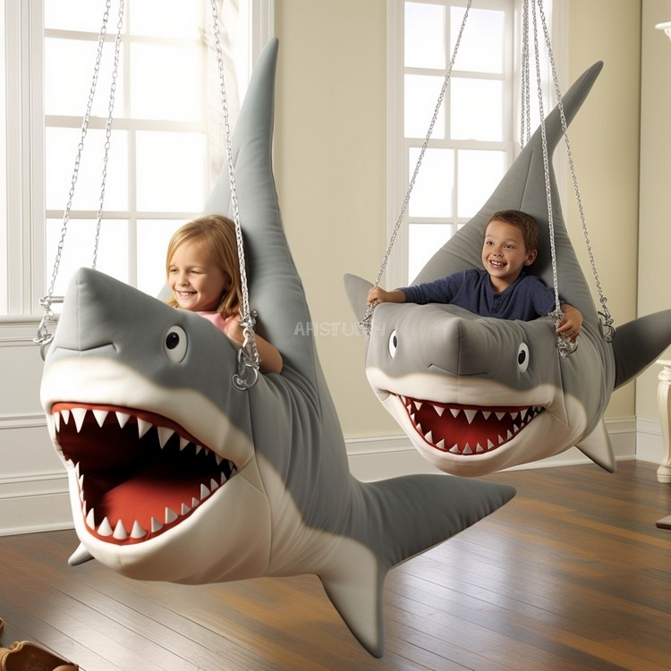 Shark Hanging Loungers for Kids (13)