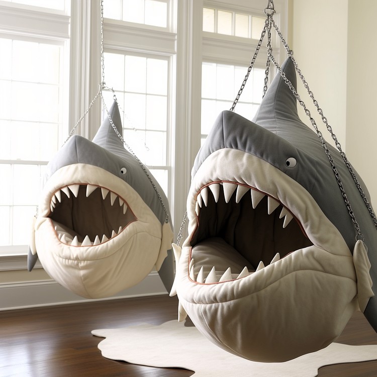 Shark Hanging Loungers for Kids (16)